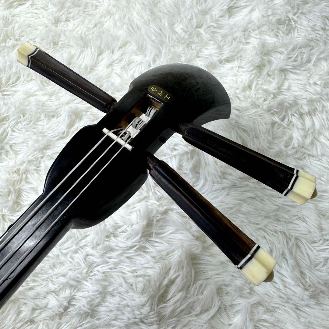 ●沖縄三線 サンシン● 人工皮張り 高級三線 ケース付