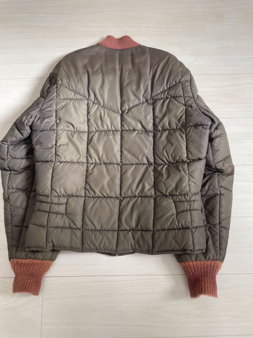 【USA製】Walls キルティングジャケット ウェスタンヨーク 希少 ダック地