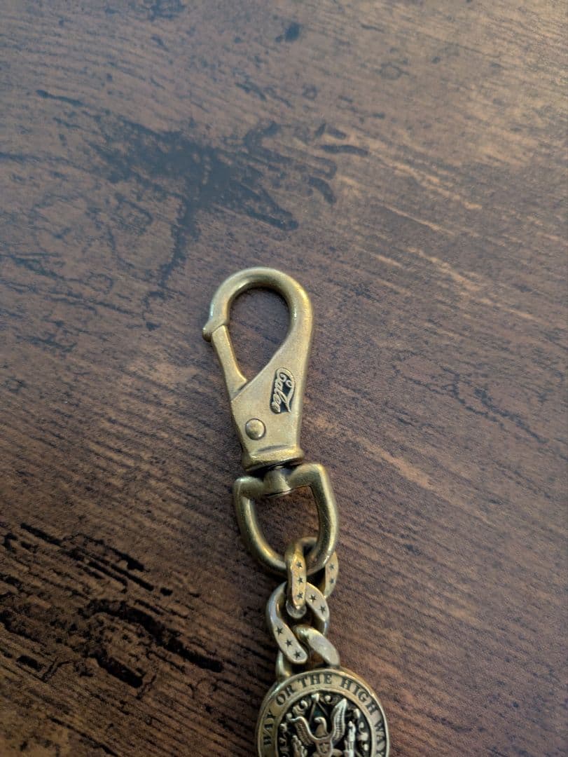 CALEE 真鍮 キーチェーン