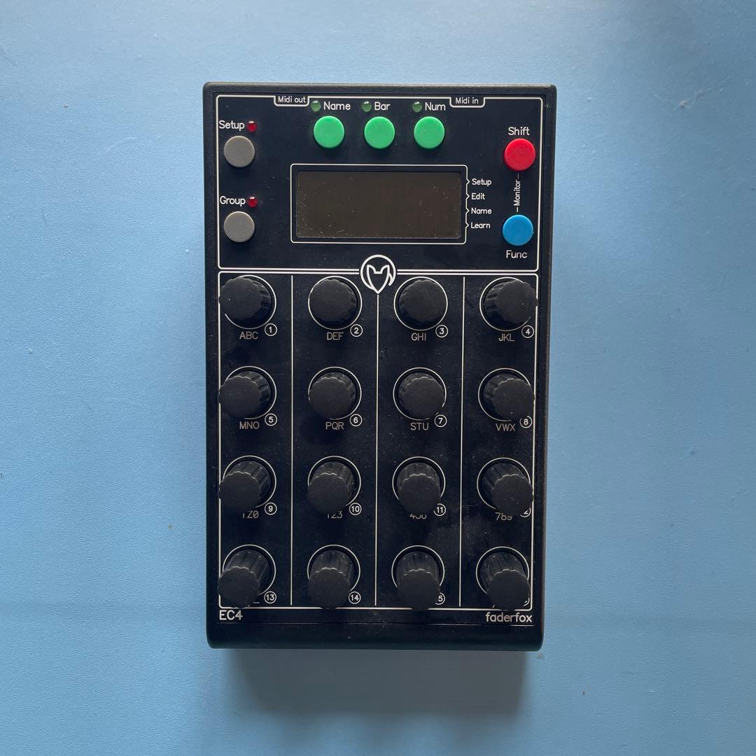 faderfox EC4 MIDIコントローラー