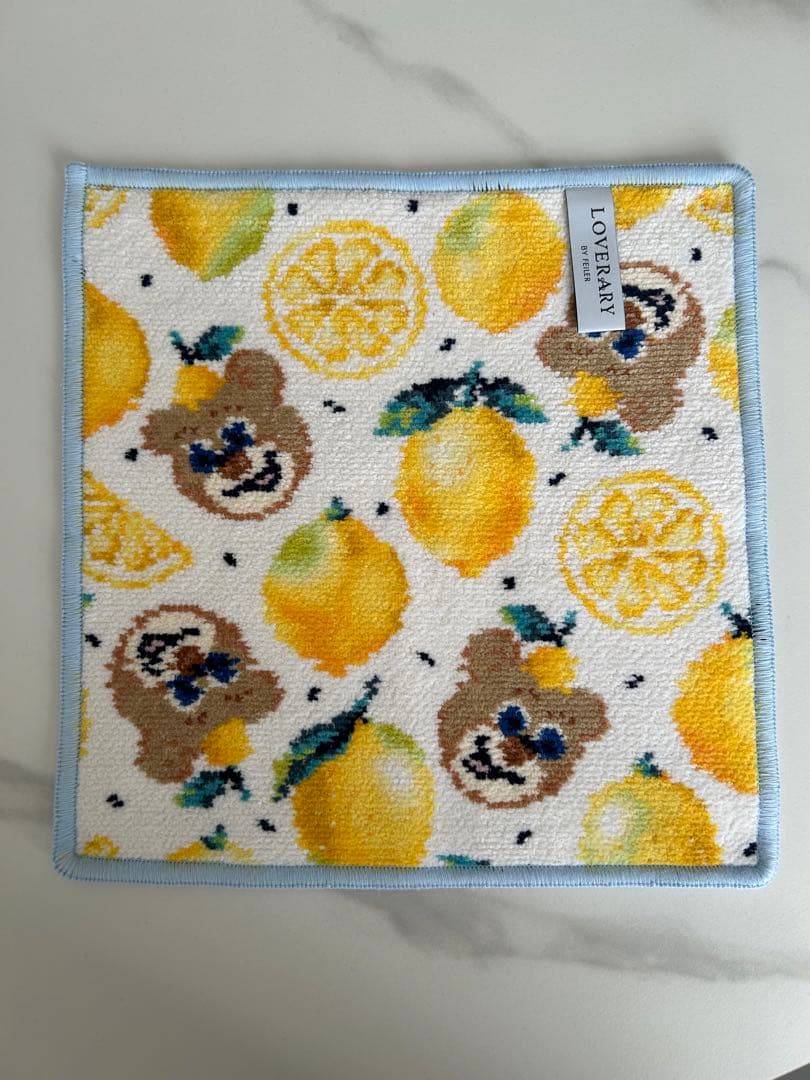 ラブラリーバイフェイラー セトウチレモンドット 広島限定 ハンカチ 新品未使用