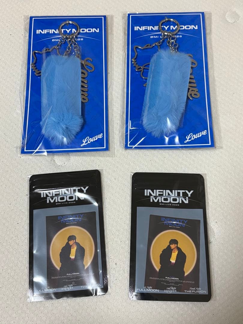 登坂広臣ØMI INFINITYMOON 会場限定グッズバッグチャームステッカー