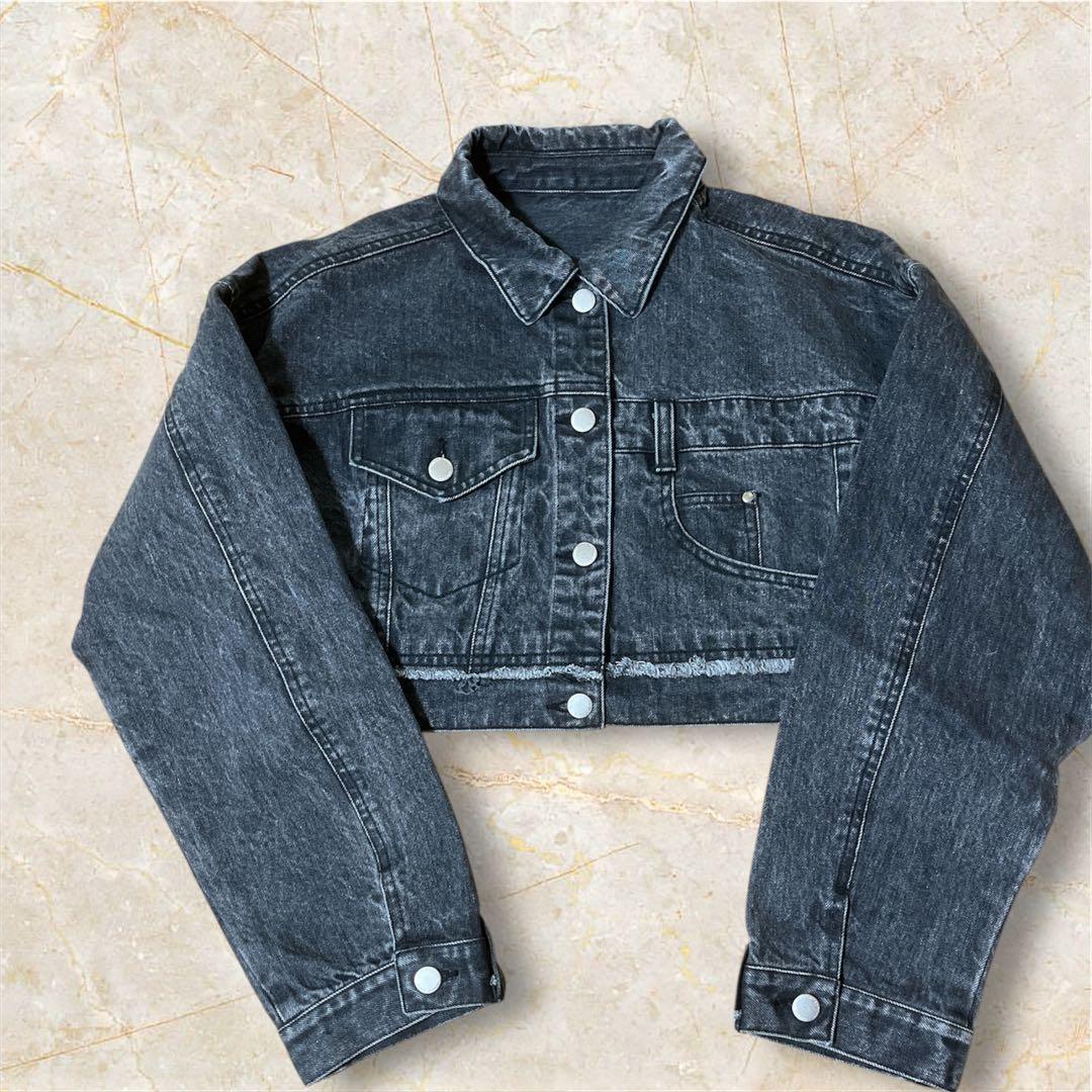 美品✨UNITED TOKYO ベルティカルデニムアウター　ジャケット　ショート