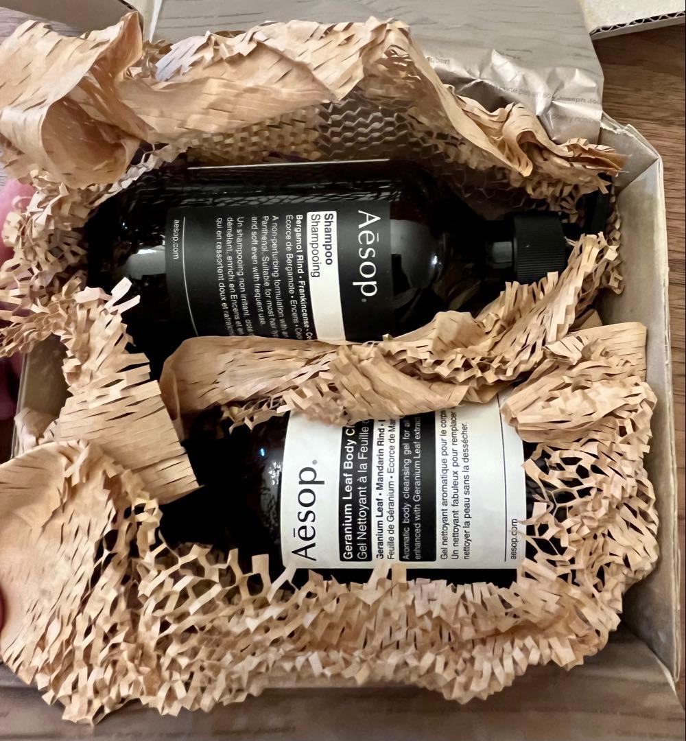 Aesop ゼラニウムボディクレンザー＆イソップシャンプー セット500mlずつ