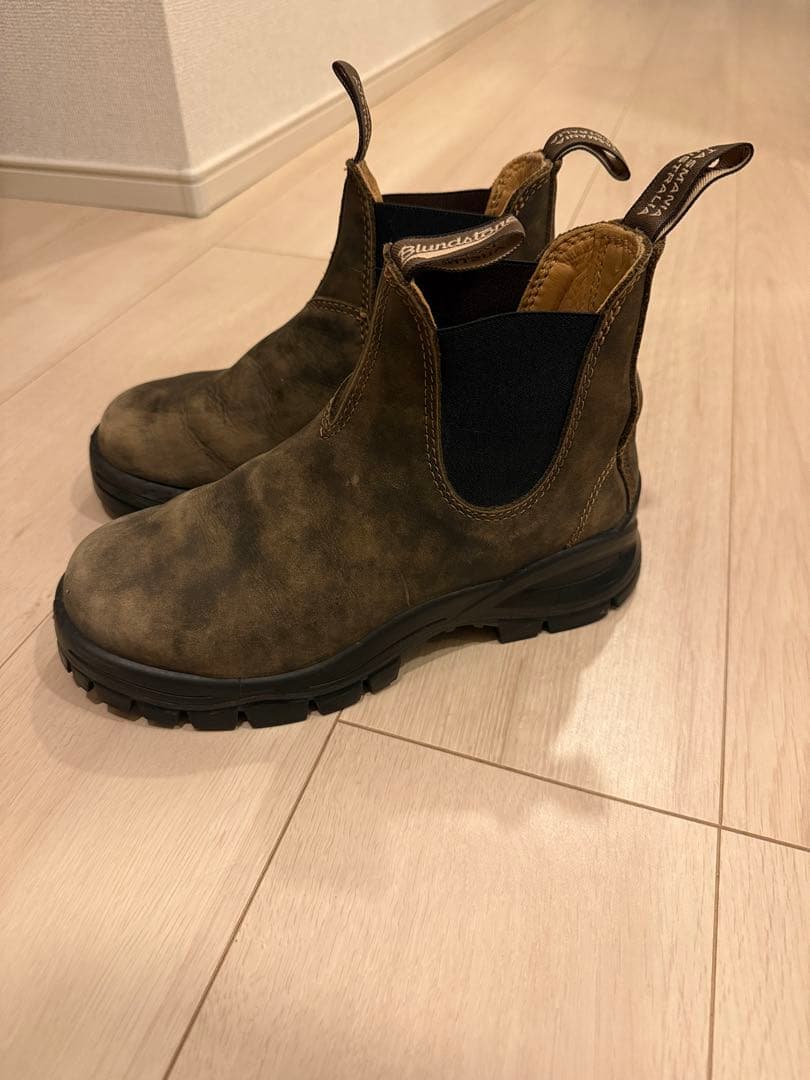 BLUNDSTONE/RUSTIC BROWN サイドゴアブーツ　2239