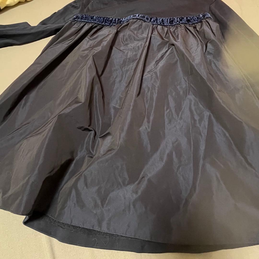 MONCLER 長袖Tシャツ ギャザー入り