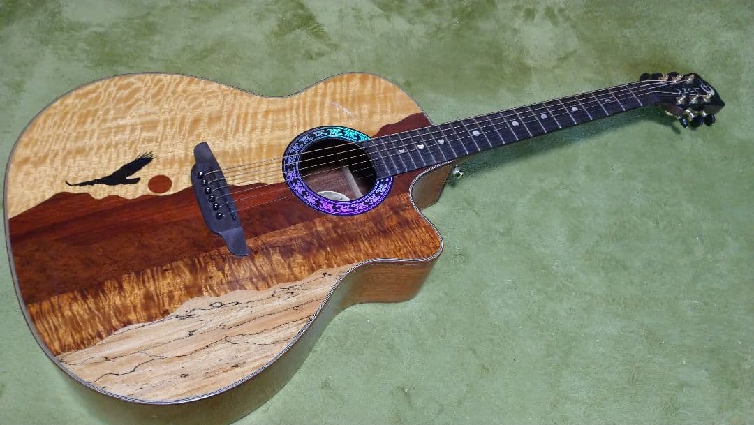 ギター LUNA GUITARS VISTA EAGLE