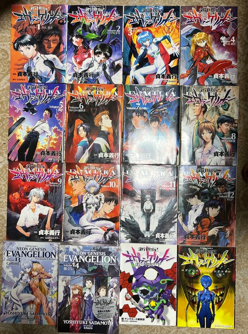 新世紀エヴァンゲリオン全巻セット＋α