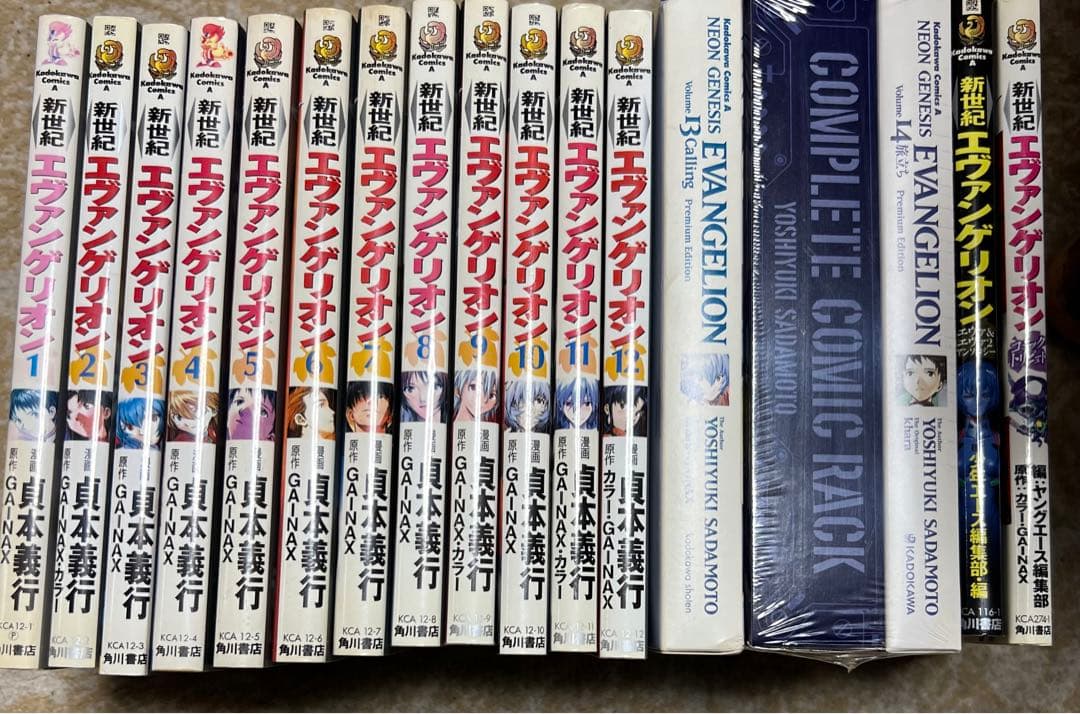 新世紀エヴァンゲリオン全巻セット＋α