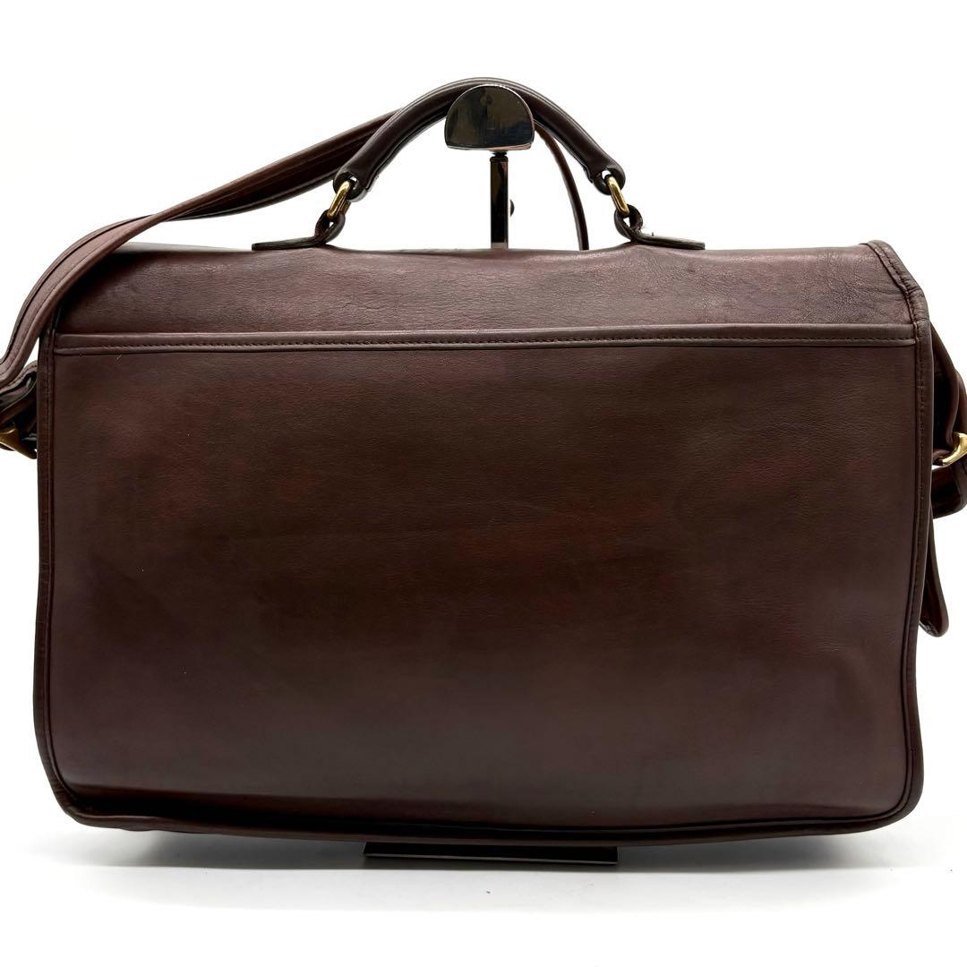 オールドコーチ 5180 メトロポリタン ビジネスバッグ ターンロック ブラウン