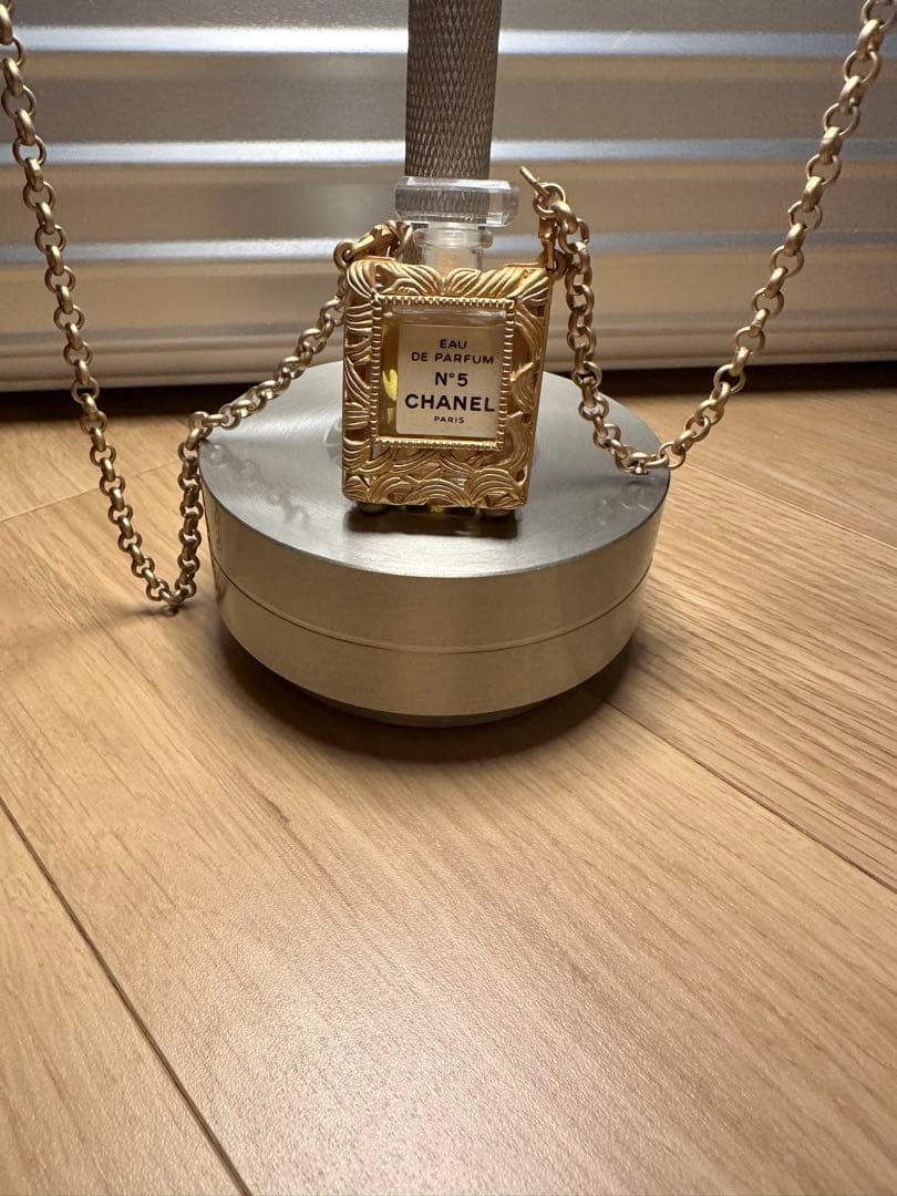 【超希少】シャネル No.5 香水 ネックレス　パフュームボトル　ヴィンテージ