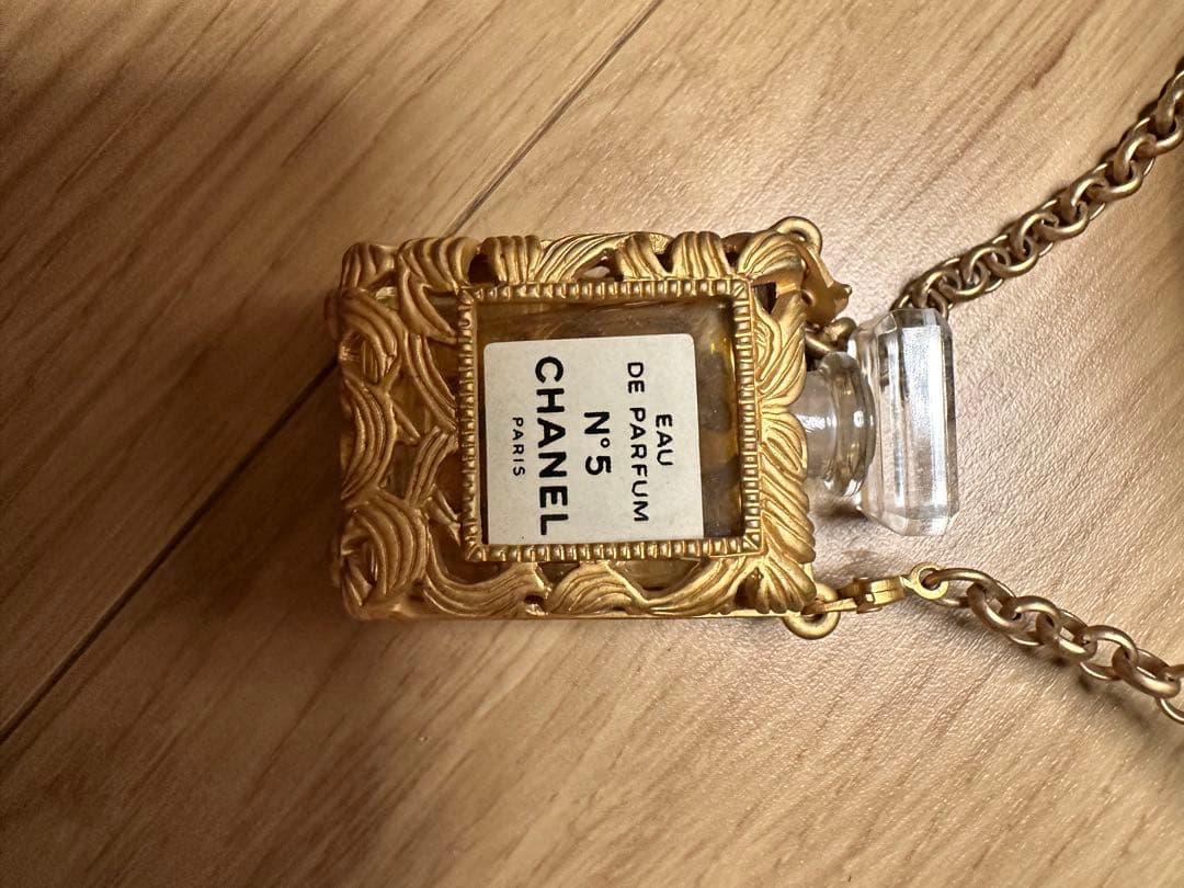 【超希少】シャネル No.5 香水 ネックレス　パフュームボトル　ヴィンテージ