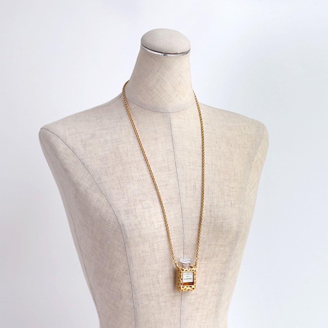 【超希少】シャネル No.5 香水 ネックレス　パフュームボトル　ヴィンテージ