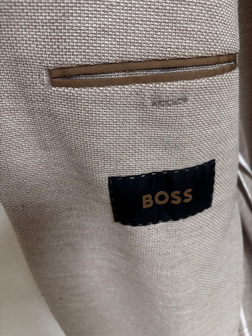 BOSS ジャケット　シルクウール