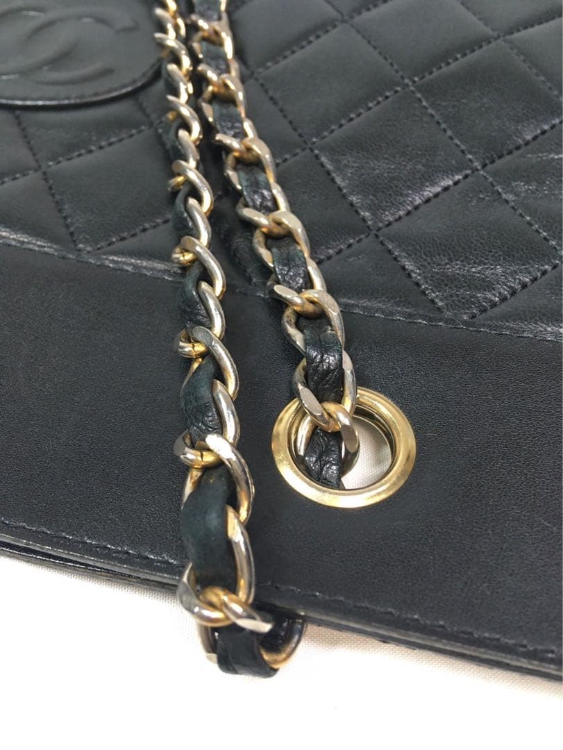 美品　シャネル　マトラッセ　チェーン　バッグ　ブローチ　2点おまとめ