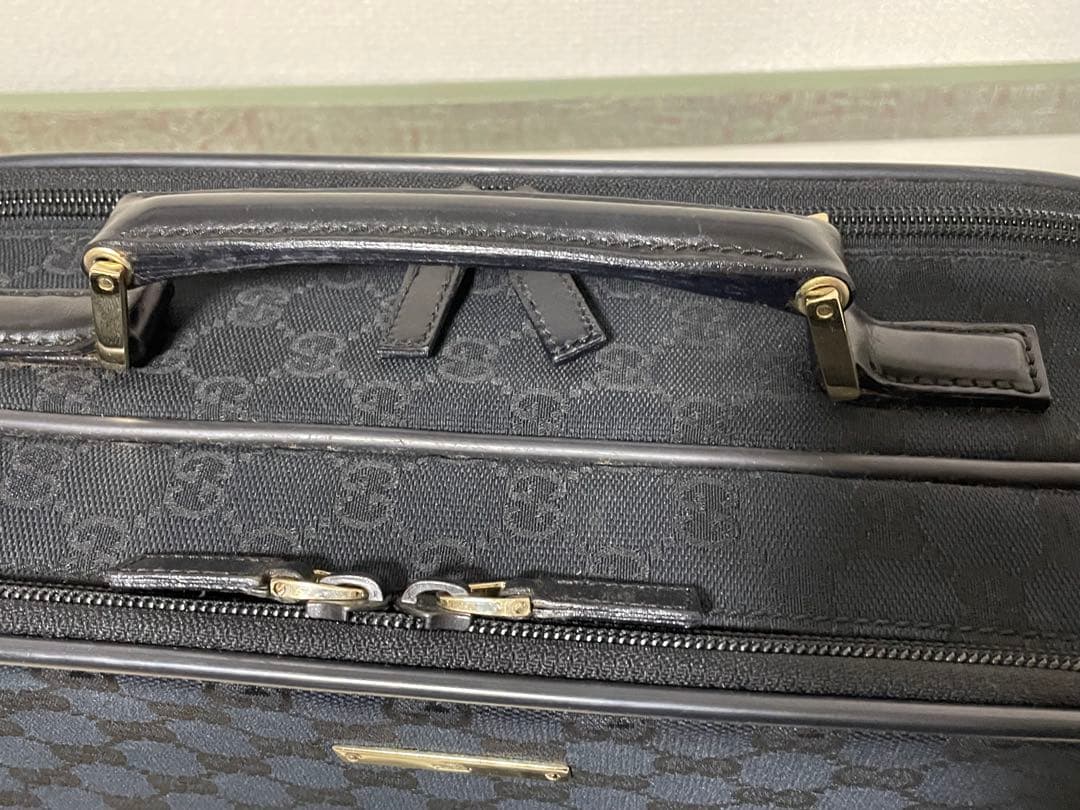 グッチ GUCCI 2wayビジネスバッグ ggキャンバス黒 0190423