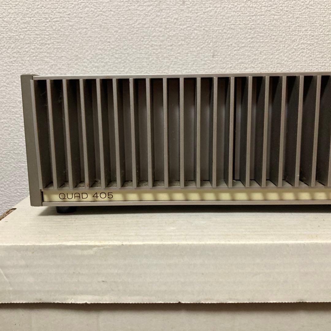 美音メンテナンス済良品QUAD405パワーアンプ動作品