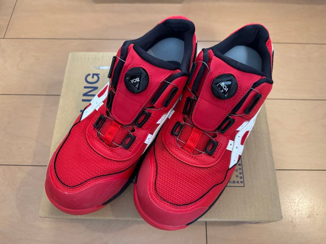 【美品】ASICS WINJOB CP209 B0A 安全靴 26.5cm