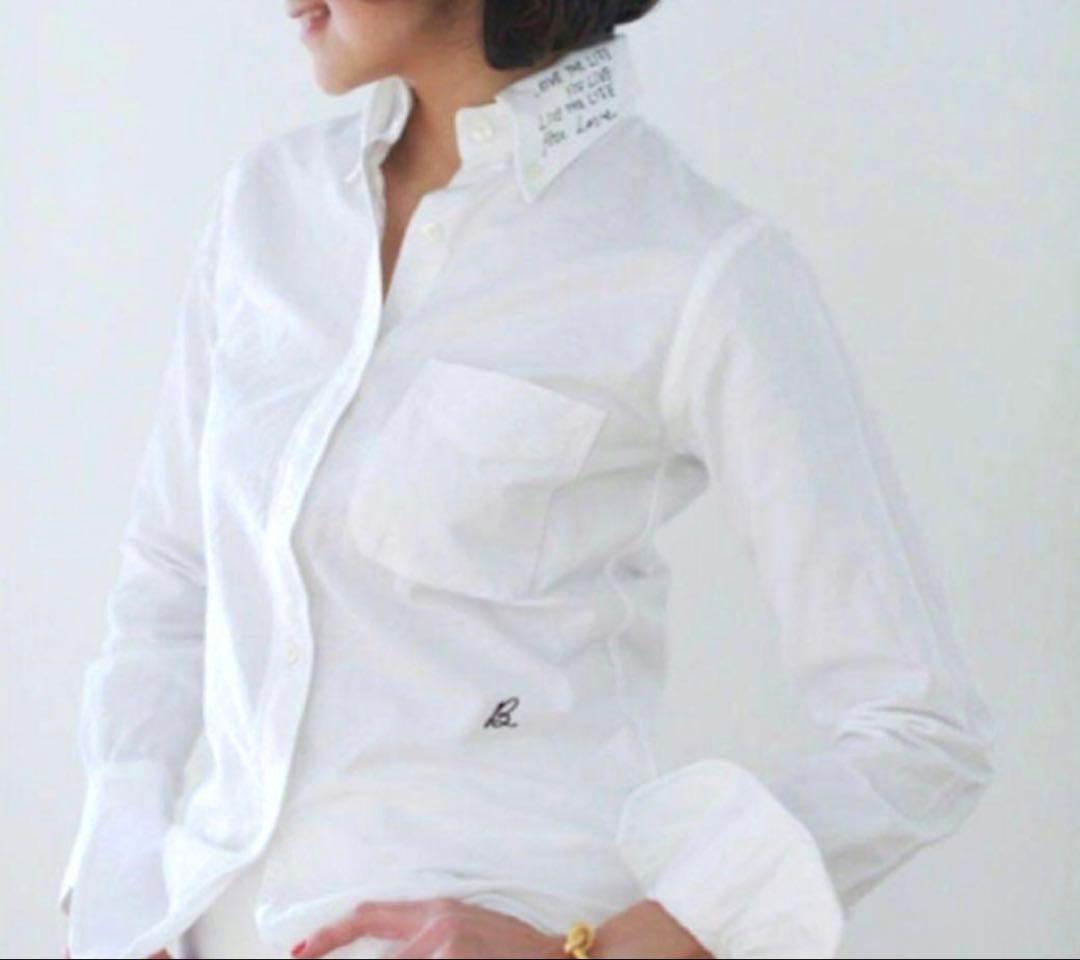 MADISON BLUE （マディソンブルー）メッセージシャツ　00