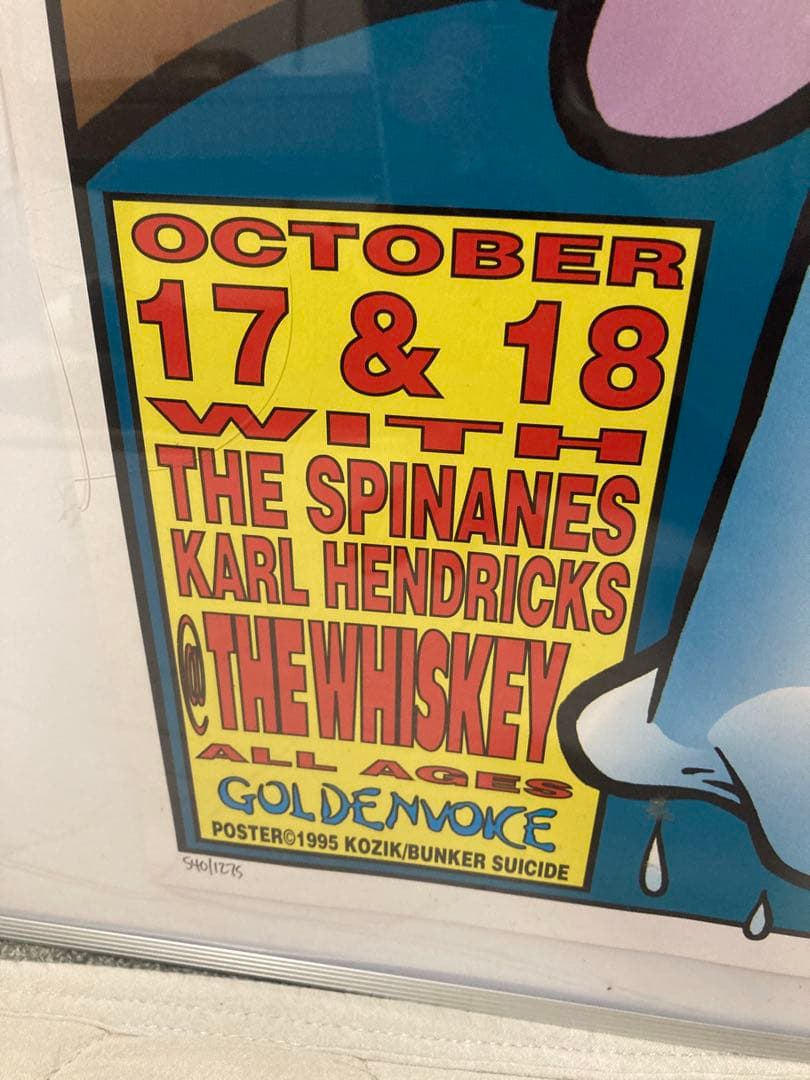 kozik super chunk ポスター95年当時物affa グッドイナフ