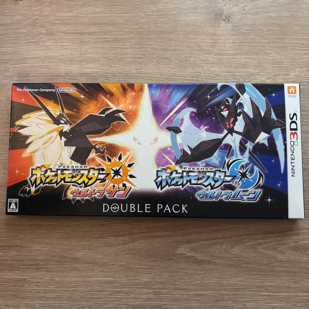 ポケットモンスター ウルトラサン・ウルトラムーン ダブルパック サンムーン 4点