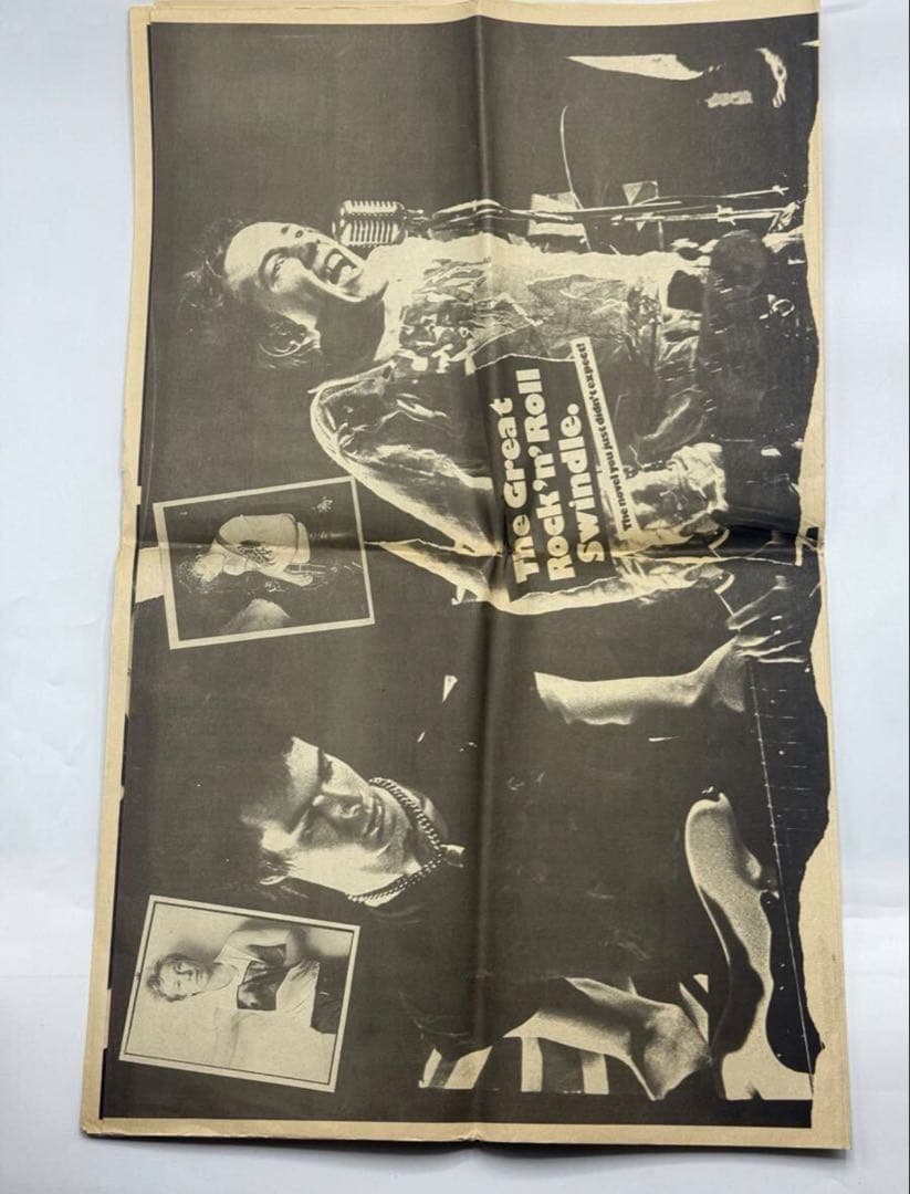 アート・デザイン・音楽 SEX PISTOLS Newspaper