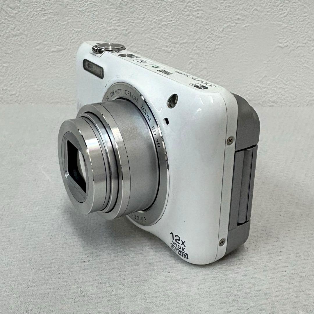 【美品稼動品】Nikon COOLPIX S6600 ホワイト　コンデジ