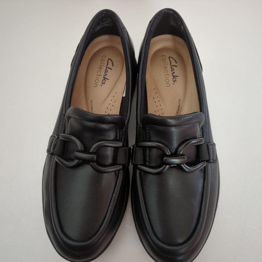 ♦✨新品未使用Clarks ザイラトップ　ブラックローファー