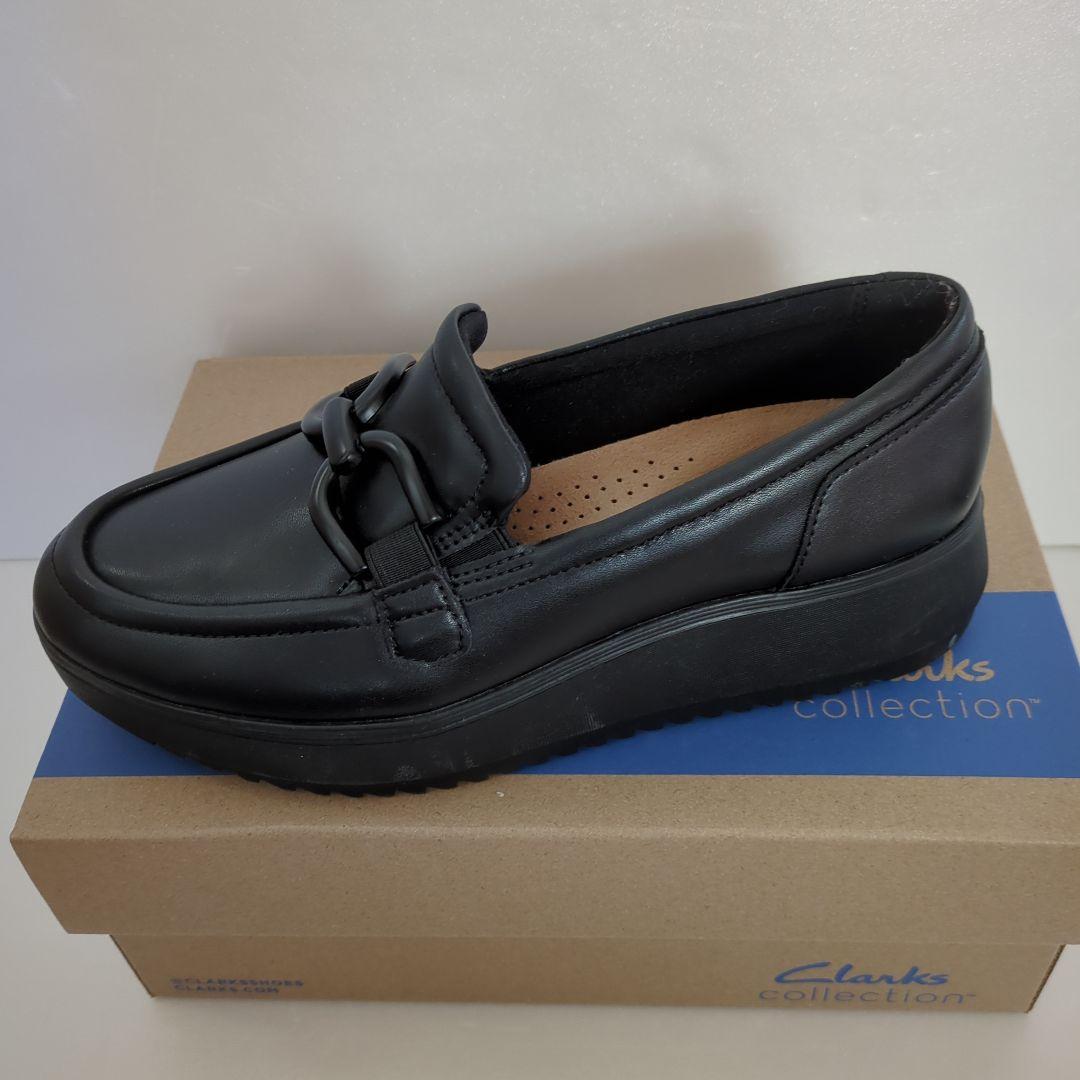 ♦✨新品未使用Clarks ザイラトップ　ブラックローファー