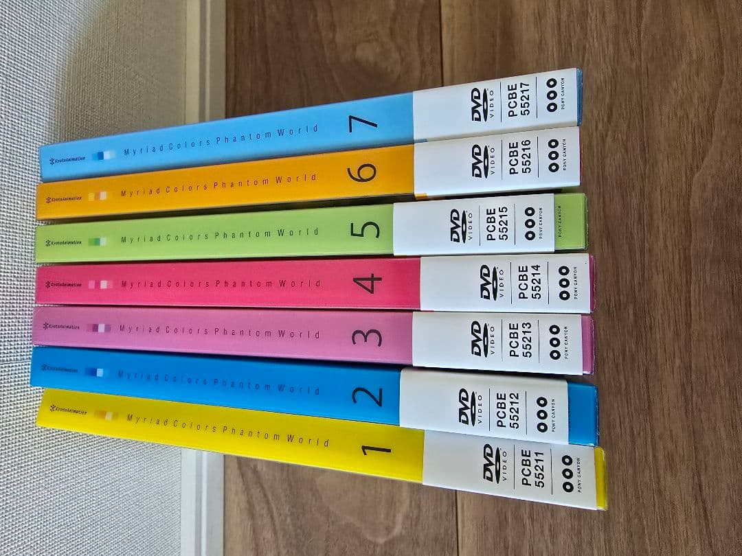 無彩限のファントム・ワールド 全巻セット　DVD　初回版