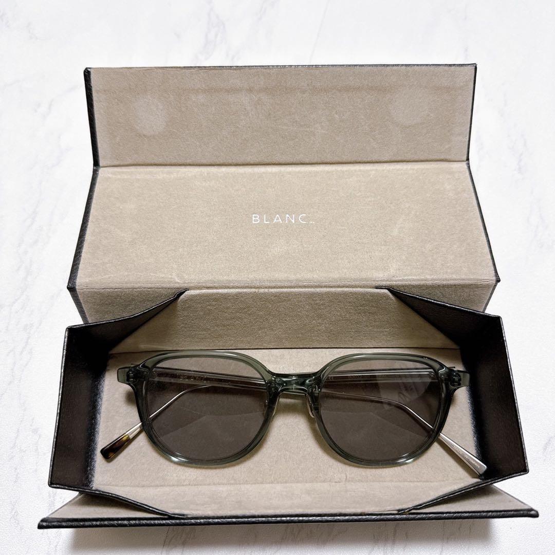 美品✨BLANC../　サングラス　B0032mt TEAL M.GREY