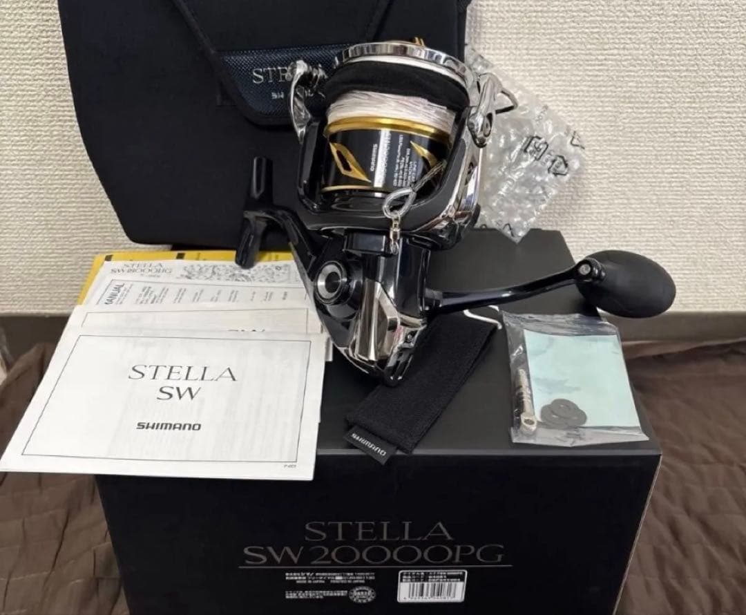 20 ステラ SW 20000PG＋夢屋20ステラSW20000MAXスプール