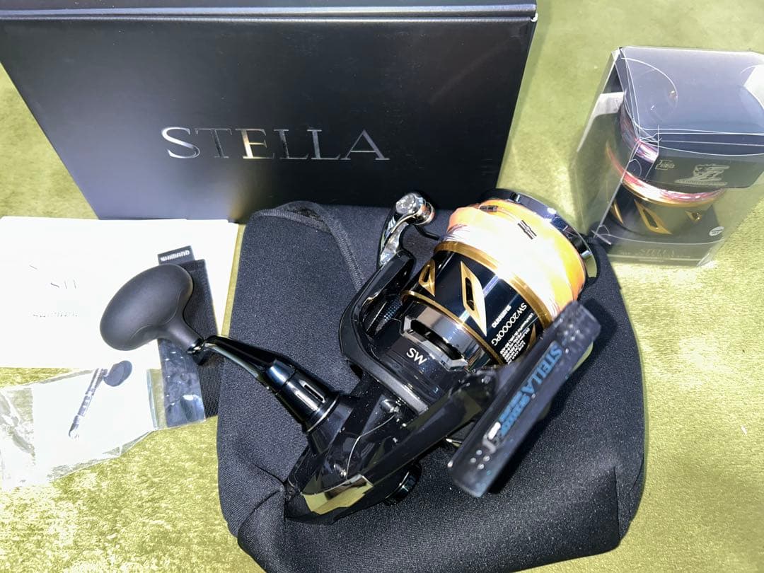 20 ステラ SW 20000PG＋夢屋20ステラSW20000MAXスプール