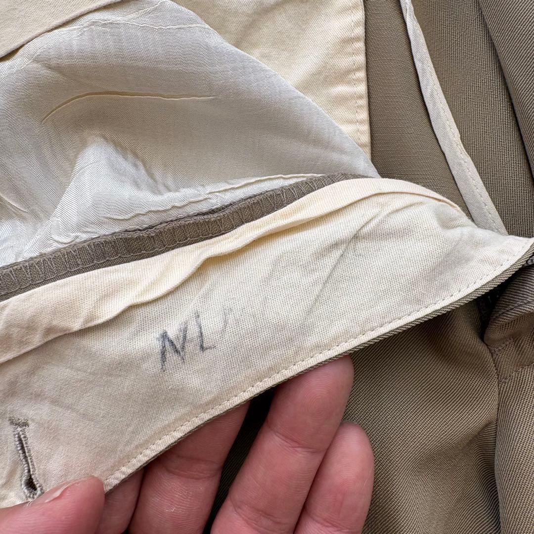 -00s ブルックスブラザーズ ウールギャバジントラウザーズ 実寸30×29