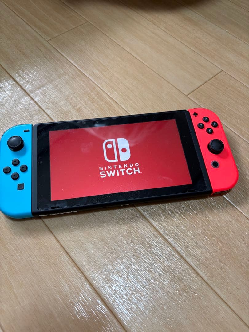 Nintendo Switch 赤/青 本体 + 付属品　箱無し