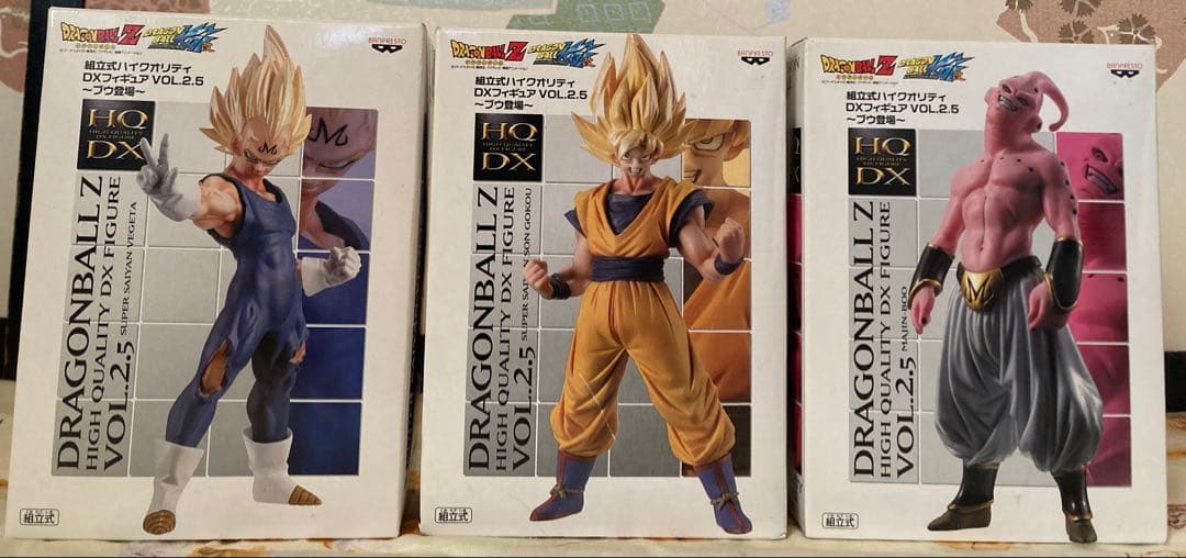 ドラゴンボールZ 組立式ハイクオリティDXフィギュア 37体セット