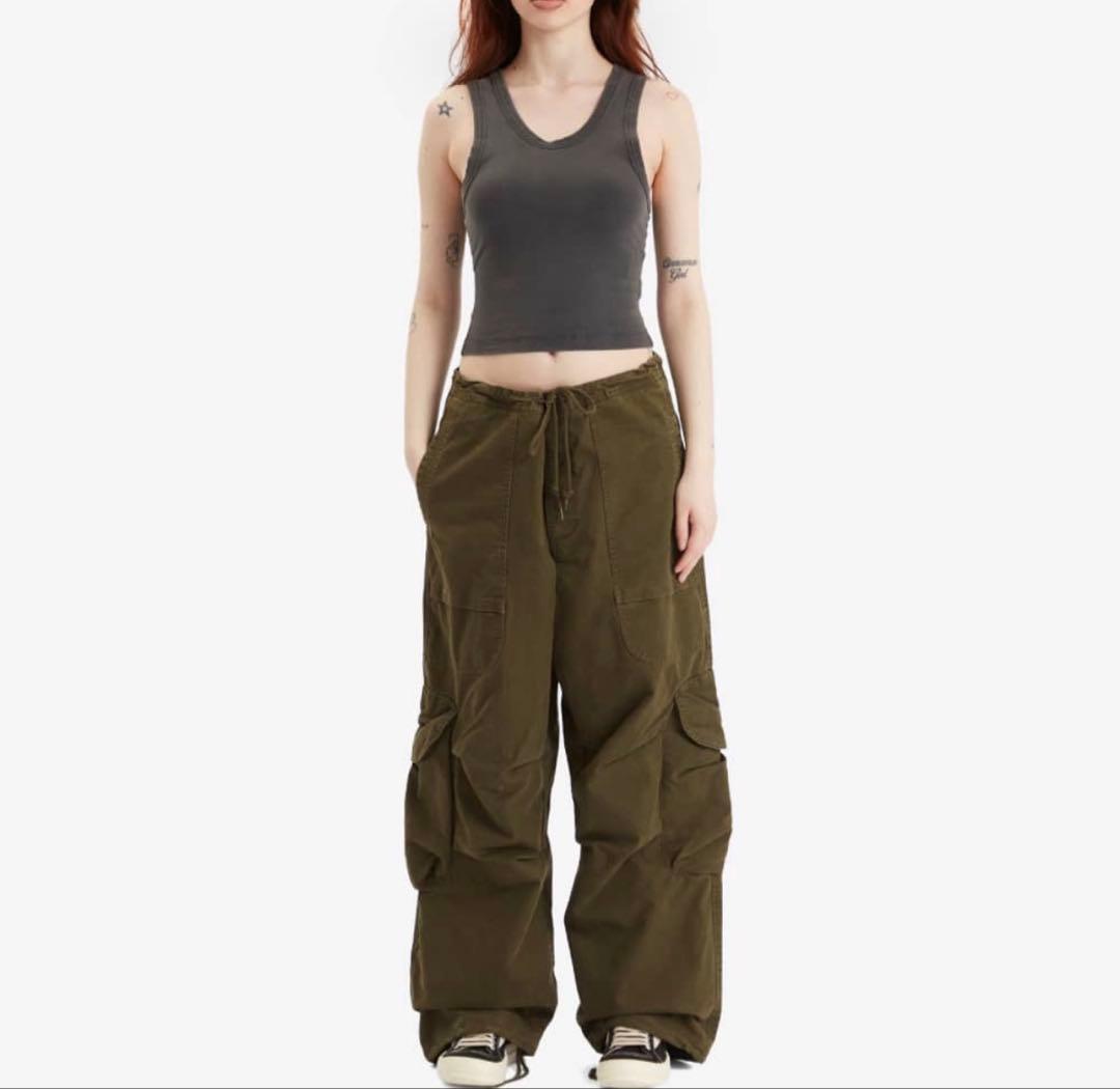 パンツ entire studios Freight Cargo PINE xs