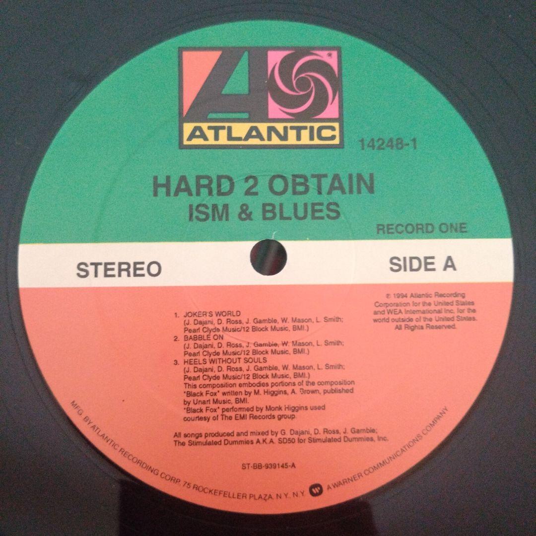 Hard 2 Obtain ism ＆ blues 2LP