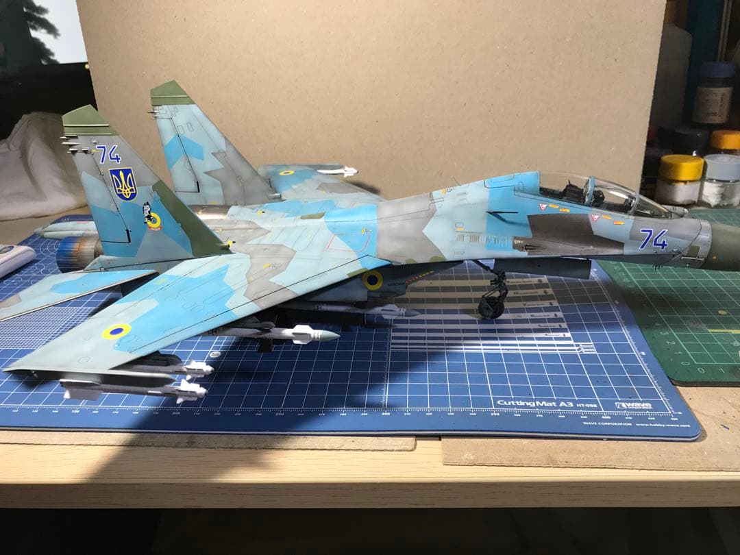 1/48 Su-27UB フランカーC 完成品