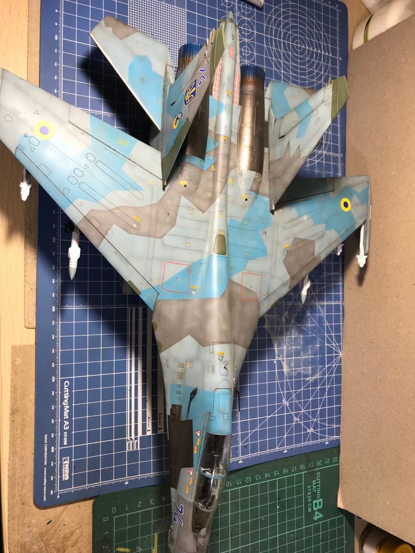 1/48 Su-27UB フランカーC 完成品