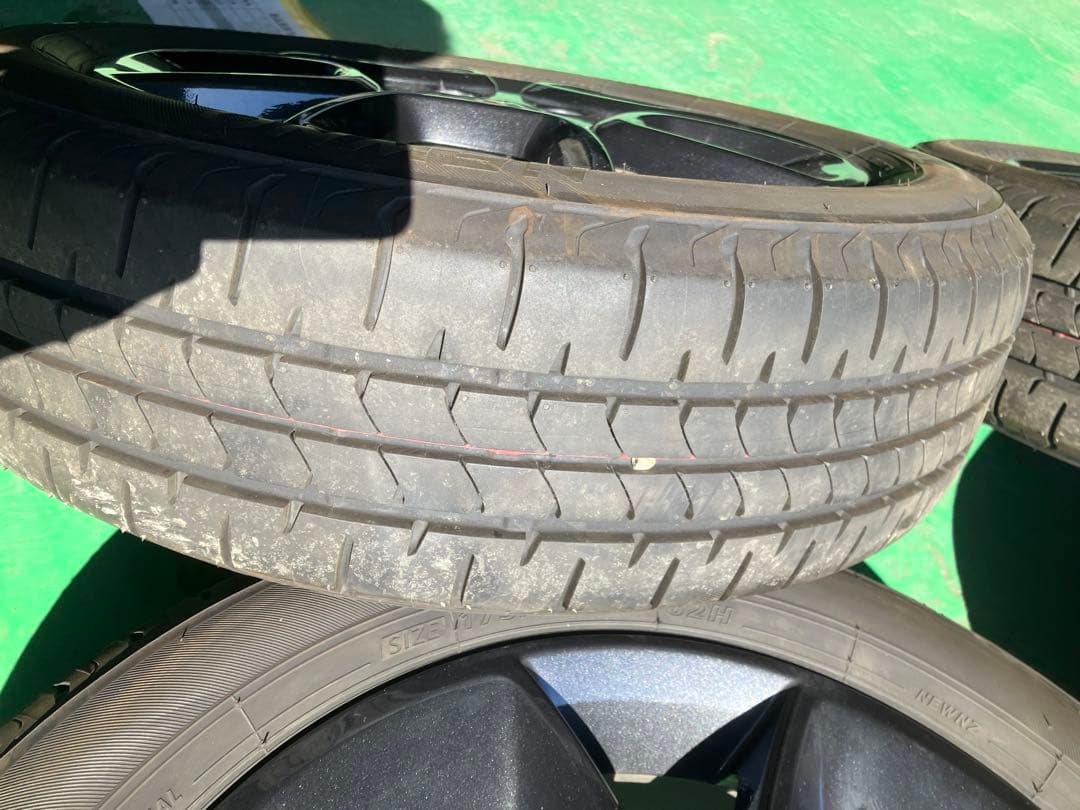 クロスビー　16インチ夏タイヤ　ブリヂストンNEWNOブラックホイールセット