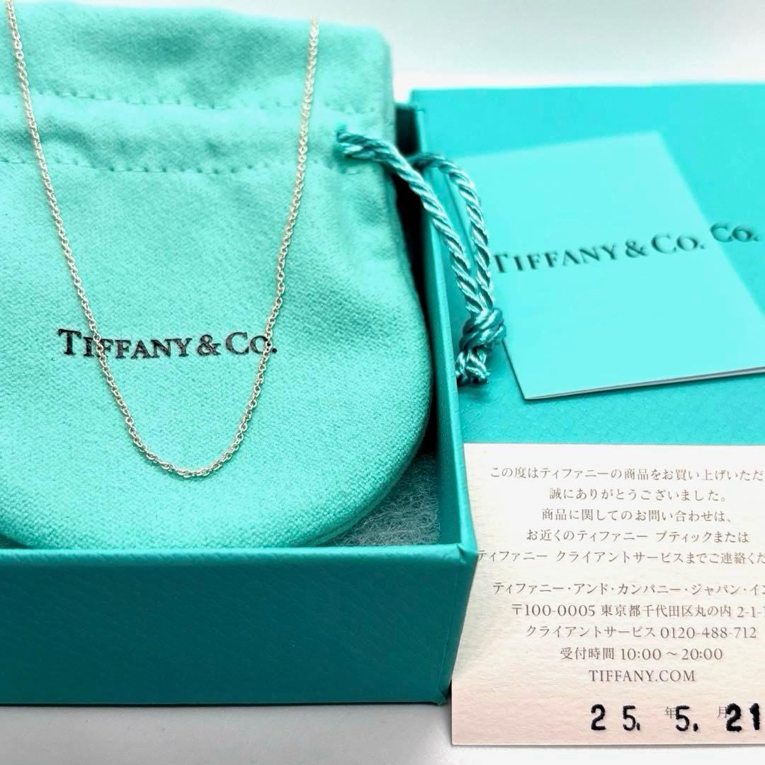 yuki近年品 ティファニー チェーンネックレス 925シルバー