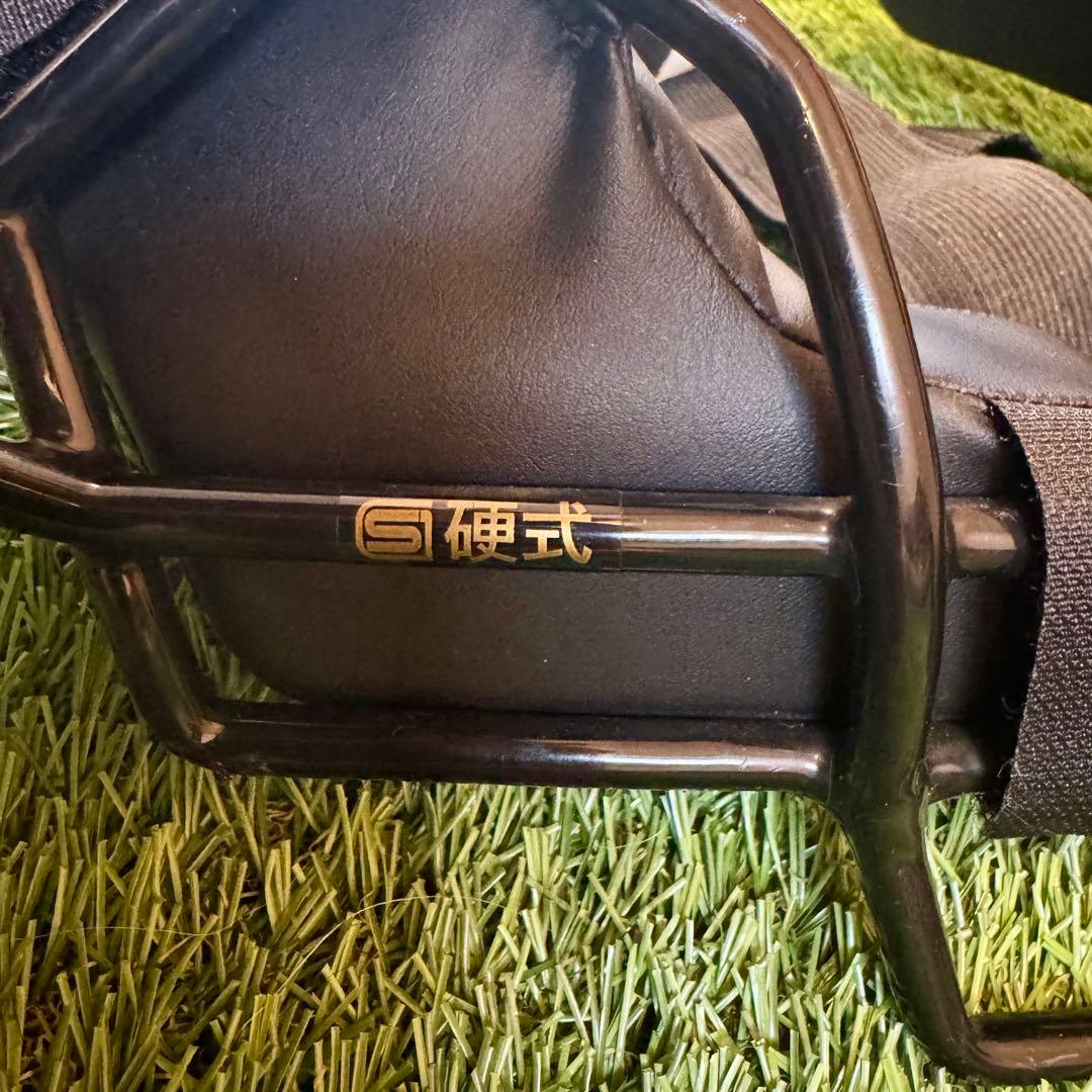 【美品】硬式野球 Mizuno Pro キャッチャーマスク