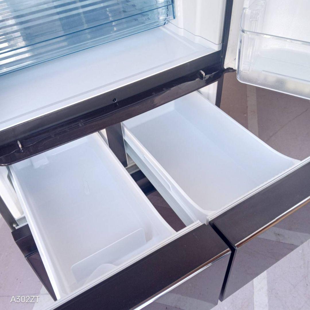 D093 送料設置無料 SHARP　自動製氷機能付き　大型冷蔵庫　415L