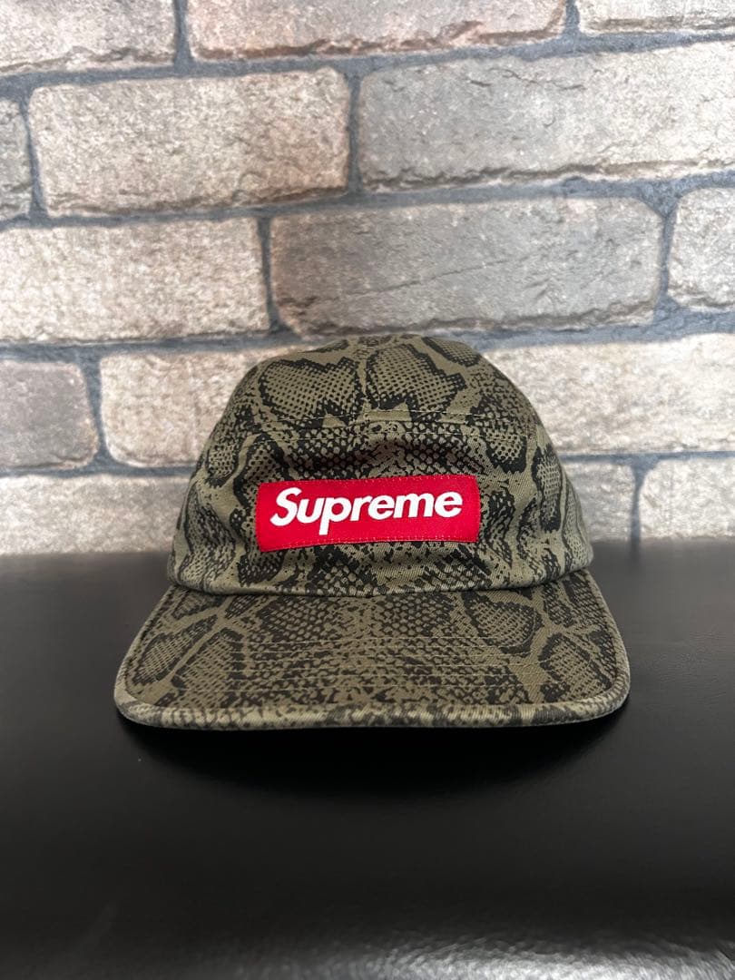 SupremeシュプリームWashed Chino Twill Camp Cap