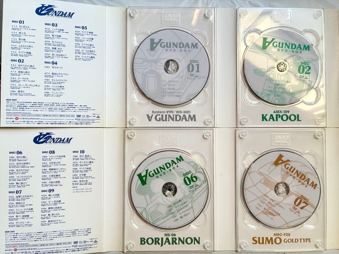 ∀ガンダム （ターンエーガンダム）DVD-BOX〈初回限定生産・10枚組〉