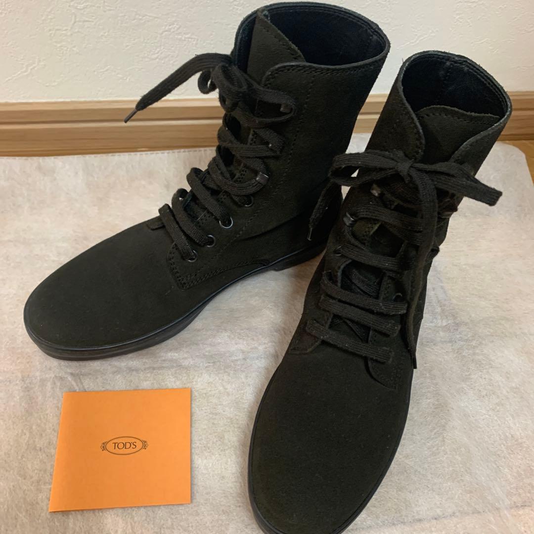 未使用 トッズ レディース ロングブーツ