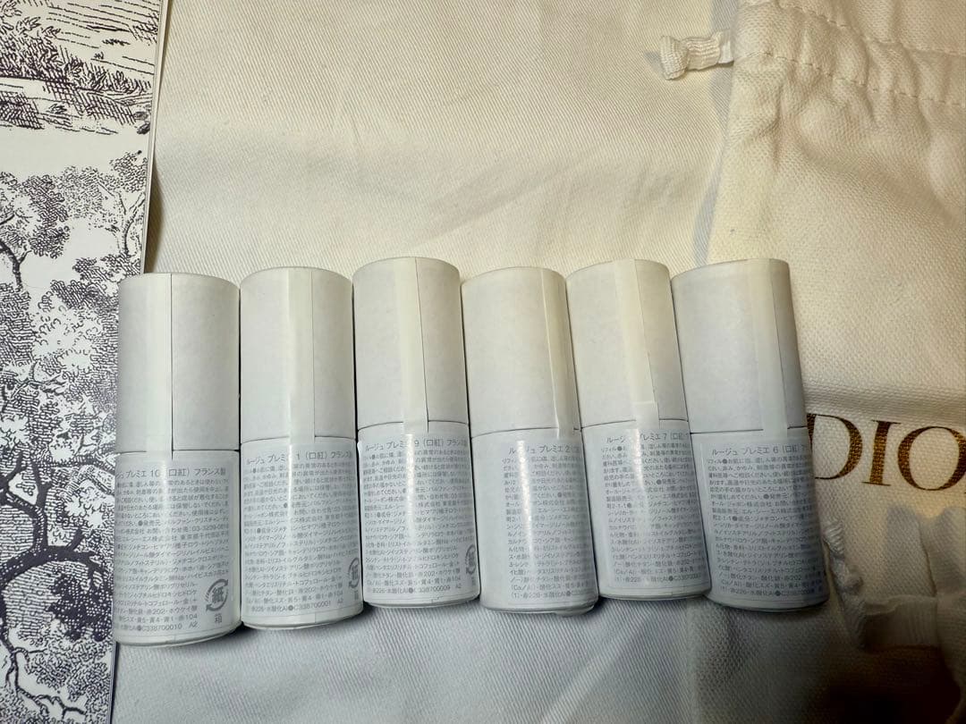 希少限定‼️Dior ルージュ プレミエ トワル ジュイ リフィル6点セット