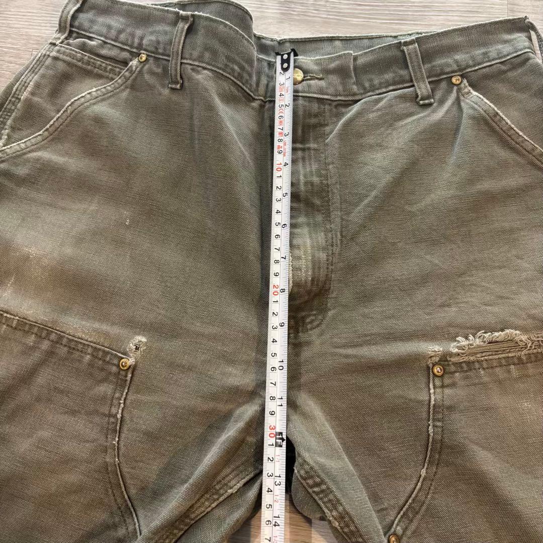 Carhartt B01 125周年 USA製ダブルニーMOS フェード#536