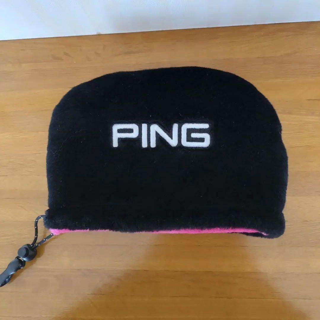PING アイアンカバー　マーカー　キャップ　バイザー　ニット帽